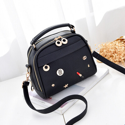 

Small bag Korean version of the tide new womens bag wild personality handbag shoulder Messenger bag