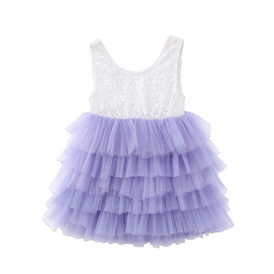 

Kids Princess Baby Flower Girl Dress Lace Backless Party Gown Bridesmaid Dresses