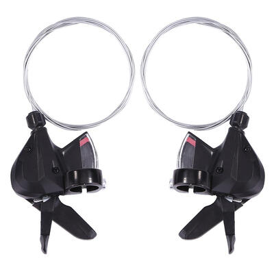 

1 Pair Aluminum Alloy 824 Speed Mountain Bike Shifter Brake Cycling Tackle