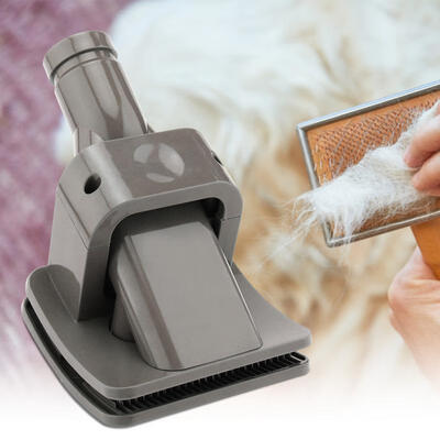 

Greensen Vacuum Dust Cleaner Head Pet Grooming Hair Allergens Dead Skin Remover Dog Brush Tool
