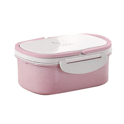 

Double-layer Lunch Box Picnic Bento Snack Fruit Storage Container Portable New