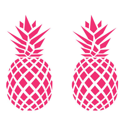 

Art Fashion Pineapples Wall Decal Removable Pineapples Wall Sticker Bedroom Decoration Accessories