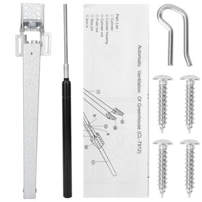 

Greensen Heavy Duty Metal Greenhouse Window Vent Opener with Rod Replacement Parts