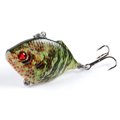 

45cm 88g Mini VIB Fishing Lures with Treble Hooks 3D Eyes Lifelike Fishing Bait Artificial Hard Bait Lure