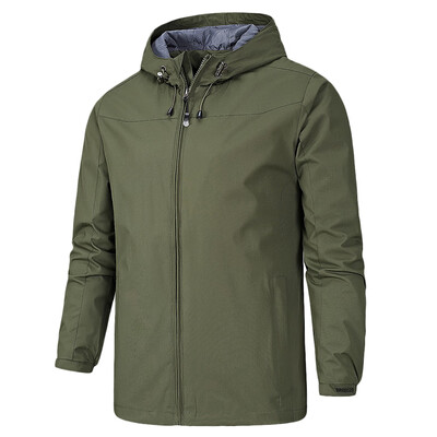 

Male Clothes Casual Hooded Windbreaker Outdoor Running Men\s Jacket