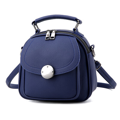

On the new female tide fairy fashion Joker shoulder Messenger bag girl simple personality backpack