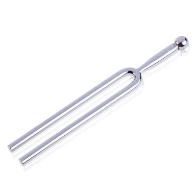 

Silver Steel Musical Instrument Guitar Tuning Fork A-440 Quality Accessory