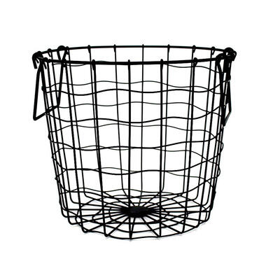

Nordic Style Iron Art Storage Basket Household Desktop Organizer Holder
