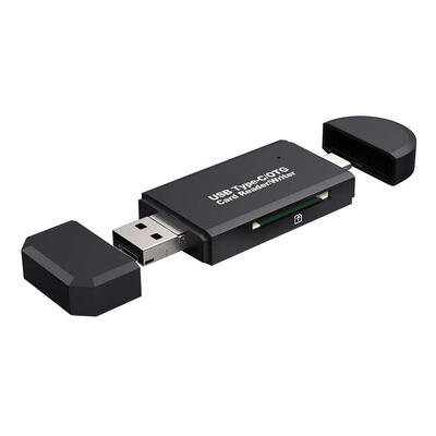 

Type CMicro USBUSB 3 in 1 OTG Card Reader High-speed USB20 Card Reader