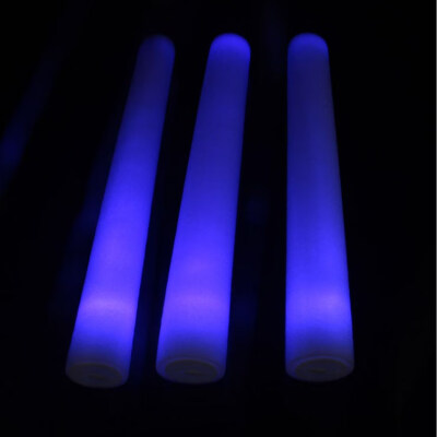 

FUNNYBUNNY LED Flashing Light Effect Sticks Color Changing Foam Baton Strobe for Party Supplies Festivals Birthdays Children To