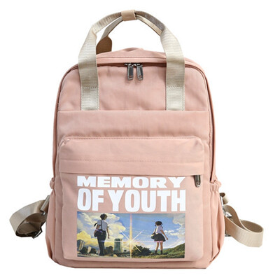 

BF style ancient feeling school bag Sen Department Korean version of high school Japanese Department ulzzang backpack campus shoul