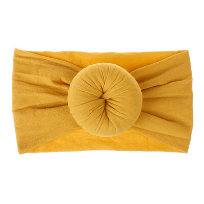 

SUNSIOM Baby Flower Wide Nylon Headband Head wraps Elastic Kids Turban Hair Accessories