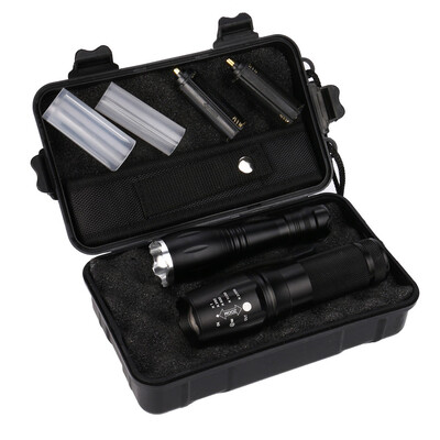 

Saidsome 2pc X800 Tactical Flashlight LED Military Grade G700 Torch Lamp flashlight lamp