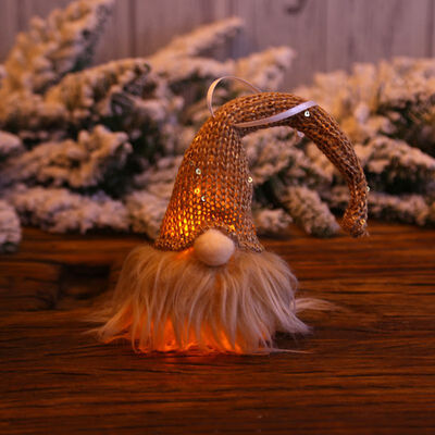 

Lighting Doll Christmas Pendant Decorative Hanging Ornament Indoor Holiday Party Favor Christmas Decorations for Home
