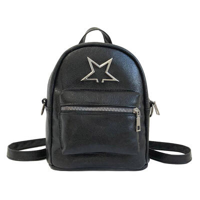 

Cute Star Women Girl Leather Mini Backpacks Casual Travel Shoulder Handbags