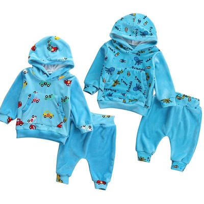 

Newborn Toddler Infant Baby Boy Girl Clothes T-shirt TopsPants Outfits 2pcs Set