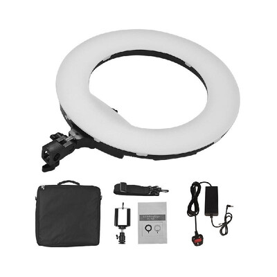 

LED Ring Light 192 Pieces LEDs Anchor Live Light 3200K to 5500K Color Temperature 38W Power Ring Video Lamp for Makeup Camera Phon