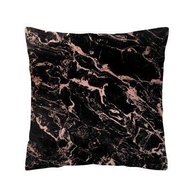 

〖Follure〗Rose Black Gold Cushion Cover Square Pillowcase Home Decoratio