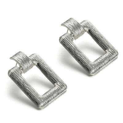 

2019 Vintage Earrings Large For Women Statement Earrings Geometric Golden Color Metal Pendant Earrings Trend Fashion Jewelry