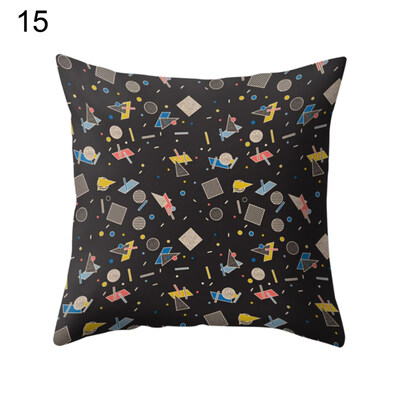 

Geometric Dots Pattern Pillow Cover Cushion Case Home Car Sofa Bed Hotel Decor