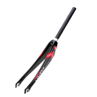 

Lixada Full Carbon Fiber Ultralight Road Bike Fixed Gear Bicycle Cycling Fixie Front Fork for V-brake 286mm 680C 1-18