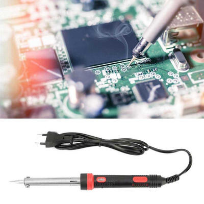 

Greensen 220V 60W External Heating Electric Soldering Iron Pen with Light PCB Repair Tool EU Plug