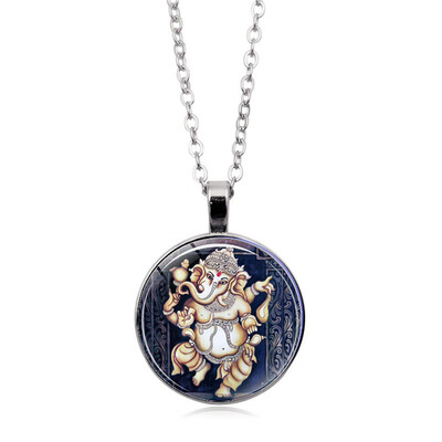 

Vintage Statue Necklace Decoration Jewelry For Women Men
