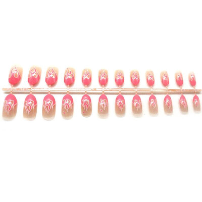 

24Pcs Nail Art Stickers Blaze Patch Water Slide Adhesive Tape Nail Art DIY Decals