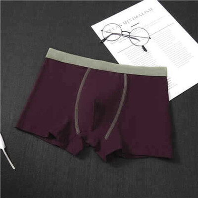 

Mens Underwear Pure Cotton Quadrangles Sports Air-permeable All-cotton Flat-angle Shorts