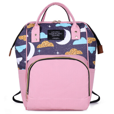 

Tailored Mummy Bag Nappy Bottle Bag Large Capacity Baby Bag Travel Backpack Nursing Bag