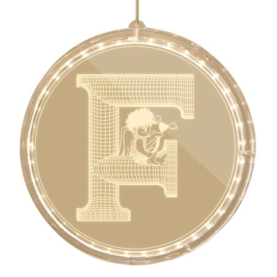 

Gobestart USB Letter Lights LED Light Up White Plastic Letters Hanging type AK