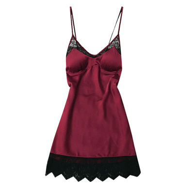 

Toponeto Womens Sexy Lace Nightdress Lingerie Sleepwear Sexy Top Sling Pajamas