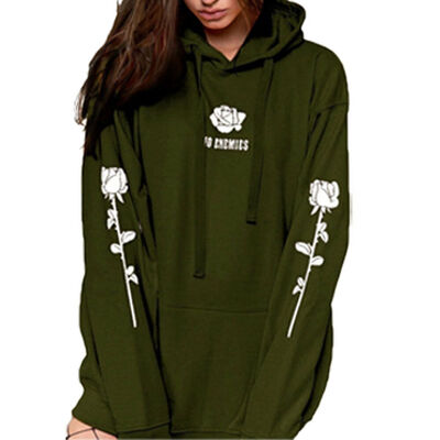 

SUNSIOM Women Mens -5XL Long Sleeve Hoody Hooded Sweatshirt Ladies Casual Hoodies Tops