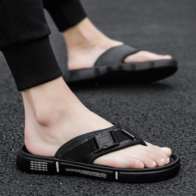 

Mens sandals Summer leisure flip-flops Vietnamese slippers wear sandals outside the beach