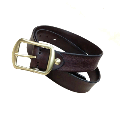 

Import 30 inch three-layer cowhide leather simple pants belt male Korean version of the casual belt alloy buckle pants