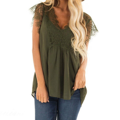 

Fashion Summer Women Casual Chiffon Sleeveless Ladies Shirt Loose Tops Blouse