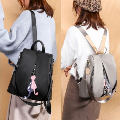 

Women Leather Satchel Travel School Backpack Girls Rucksack Handbag Shoulder Bag