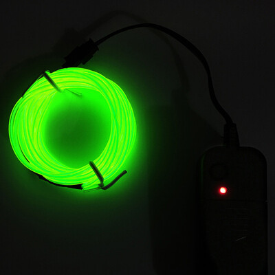 

Tailored Flexible LED Light EL Wire String Strip Rope Glow Decor Neon Lamp USB Controlle
