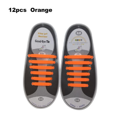 

No Tie Shoelaces Waterproof Elastic Silicone Tieless Shoe Lace for Athletic Running Multicolor for Sneaker Boots Board Casual Shoe