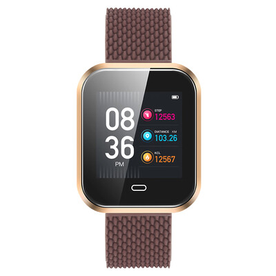 

Q7S Smart Sports Bracelet Tracker Heart Rate Sleep Monitor Intelligent Remind Fitness Wristband With 13inch Screen Watch for Andr