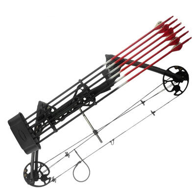 

Greensen 6-Arrows Quiver Compound Bow Quick Lock Mounting Bracket Arrow Holder Archery Accessory