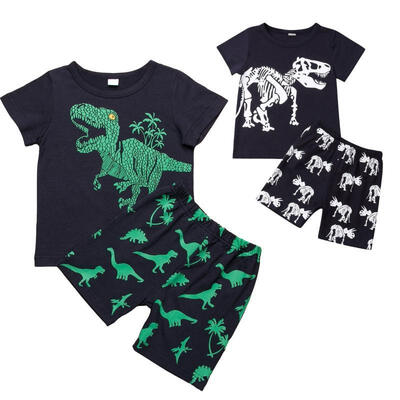 

2pcs Girls Kid Boys Clothes Tracksuit TopPants Outfits Casual Suit Set 2-7Y
