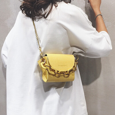 

Net red small bag female bag new 2019 retro small square bag casual Korean version of the wild chain single shoulder Messenger bag tide