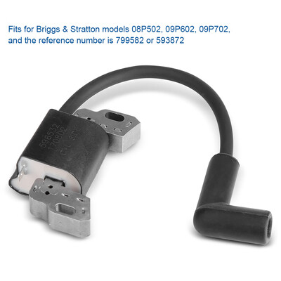

Ignition Coil Module Replacement for Briggs & Stratton 799582 593872 Ignition Part Ignition Coil Module
