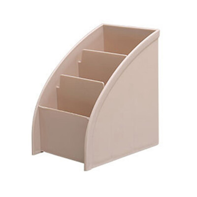 

1Pc Trapezoid Desk Decor Remote Control Holder Storage Box Multi-Layer Mobile Phone Sundries Shelf Racks Tidy Organizer