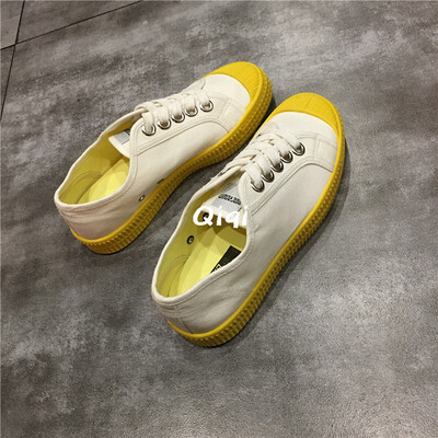 

2019 summer new trend canvas shoes female versatile student Korean version of Hong Kong wind ins board shoes female