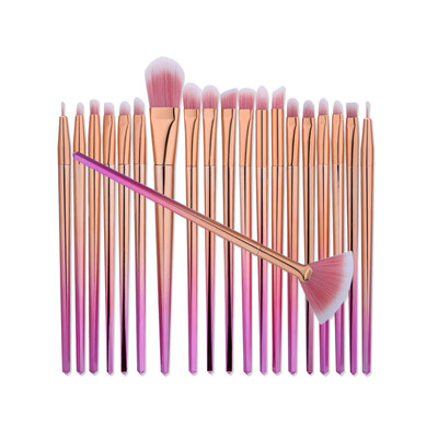 

〖Follure〗New 20Pcs Blending Pencil Foundation Eye shadow Makeup Brushes Eyeliner Brush