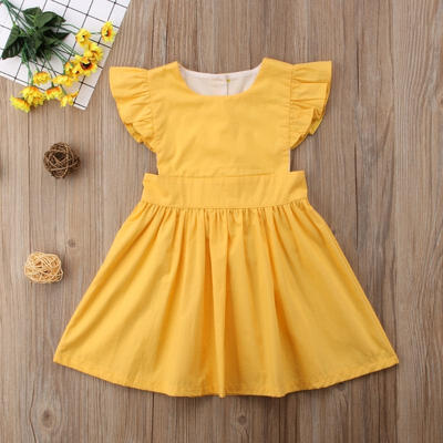 

2018 New Fashion Cute Toddler Baby Girl Summer Clothes Princess Party Tutu Dress