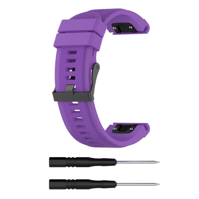 

〖Follure〗NEW Silicone Replacement Watch Band Wrist Strap Compatible for GARMIN FENIX 6X