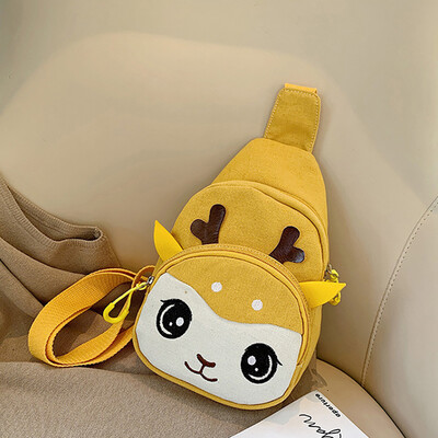 

Tailored Women Fashion Canvas Fawn Coin Purse Shoulder Messenger Casual Bags